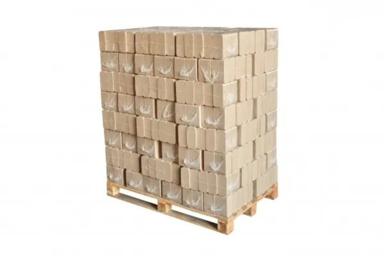 Hartholzbriketts Eckig In Folie , 960kg